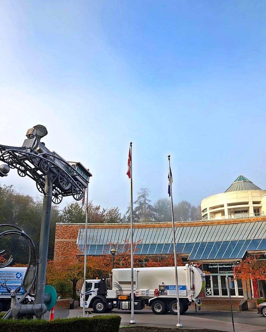 Port Moody&rsquo;s civic centre, home to the library and City Hall