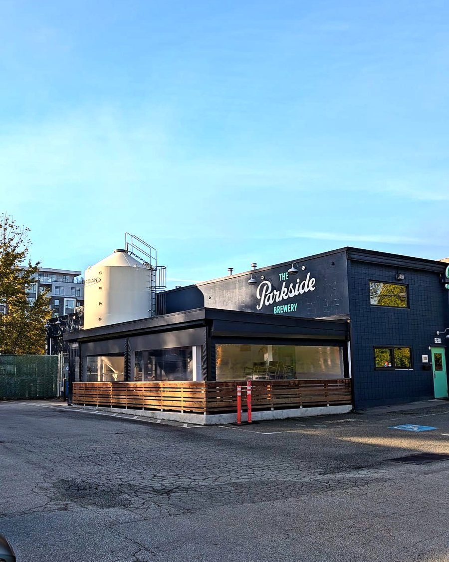 Parkside Brewery on Brewers Row, Port Moody